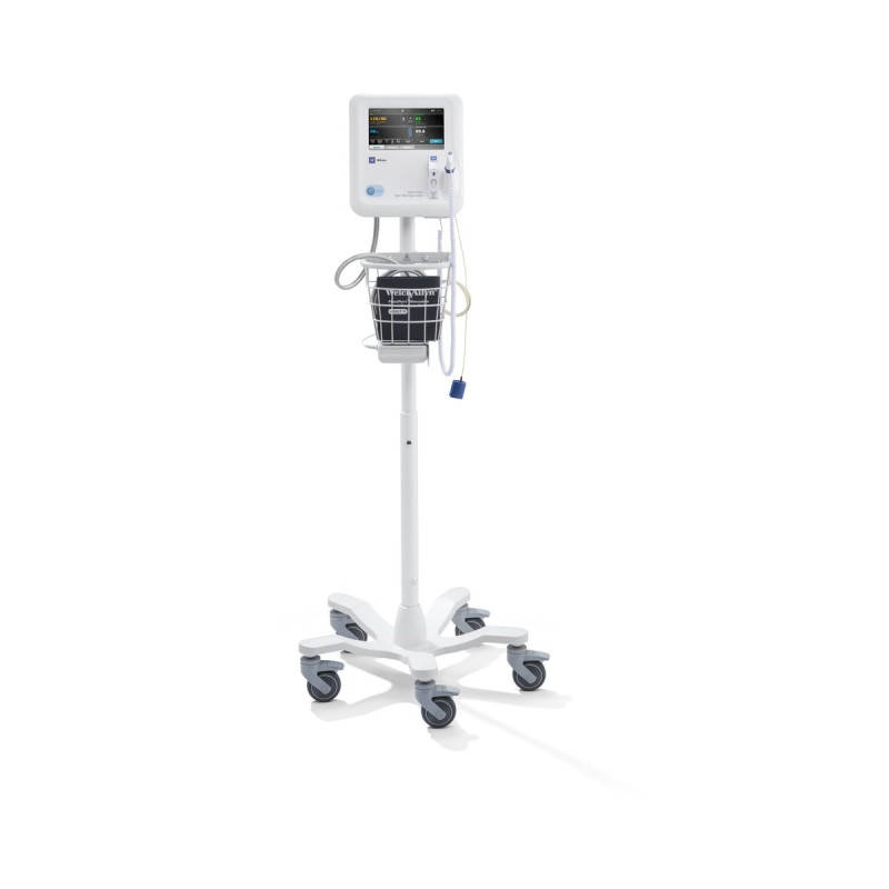 Support Roulant pour Moniteur Hillrom CSM SPOT 4400 WELCH-ALLYN Vue de Face