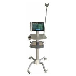 Carrito con ruedas para tableta de ECG EVISpengler