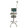 Carrito con ruedas para tableta de ECG EVISpengler