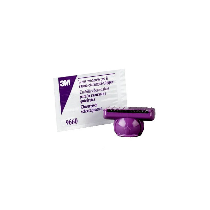 Lames pour tondeuses chirurgicales à tête pivotante 3M 9661L (Lot de 10)