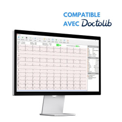 Software para el electrocardiógrafo Cardiomate de 3, 6 y 12 canales de Spengler (con memoria USB p