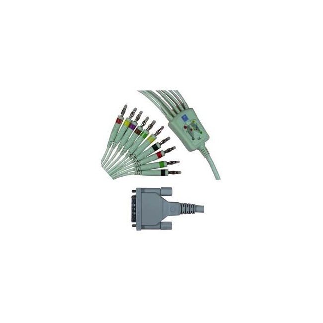 Cable banana de 10 canales para Philips Agilent HP