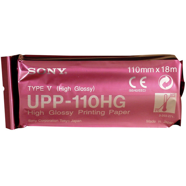 Papel de ultrasonido SONY UPP-110HG (10 rollos)