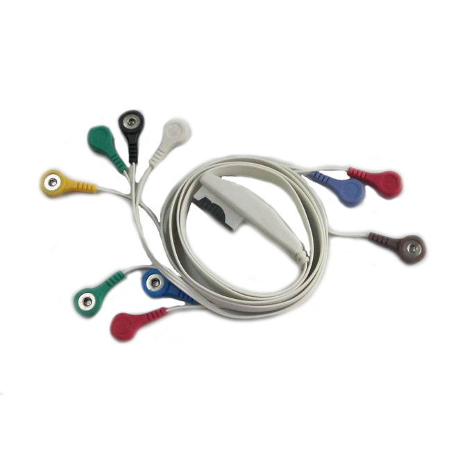 Cable de paciente para Mortara H12 / X12 holter (10 hilos)