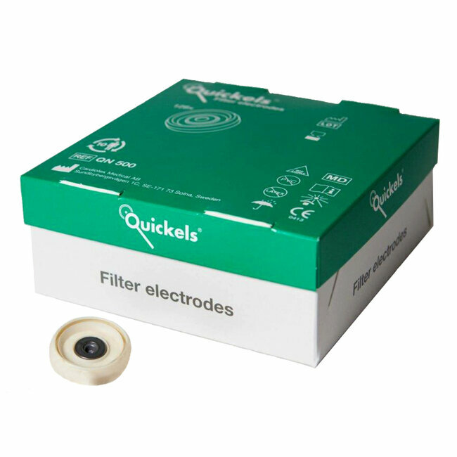 Electrodos de filtro Quickels QN 500.1 (Lote de 128)