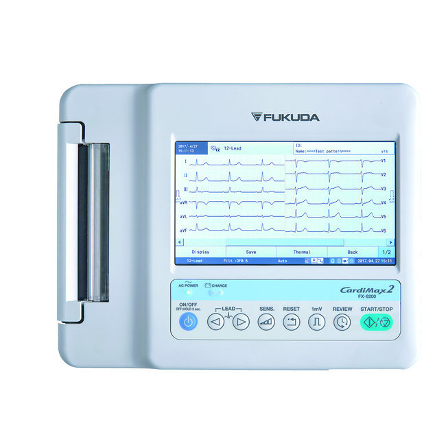 Electrocardiógrafo ECG Fukuda Denshi FX-8200