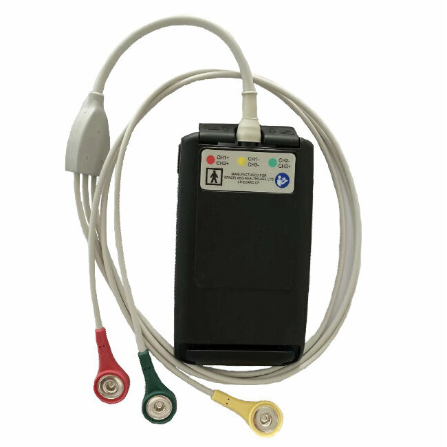 Cable de paciente de 3 hilos para Holter ECG Lifecard CF Spacelabs