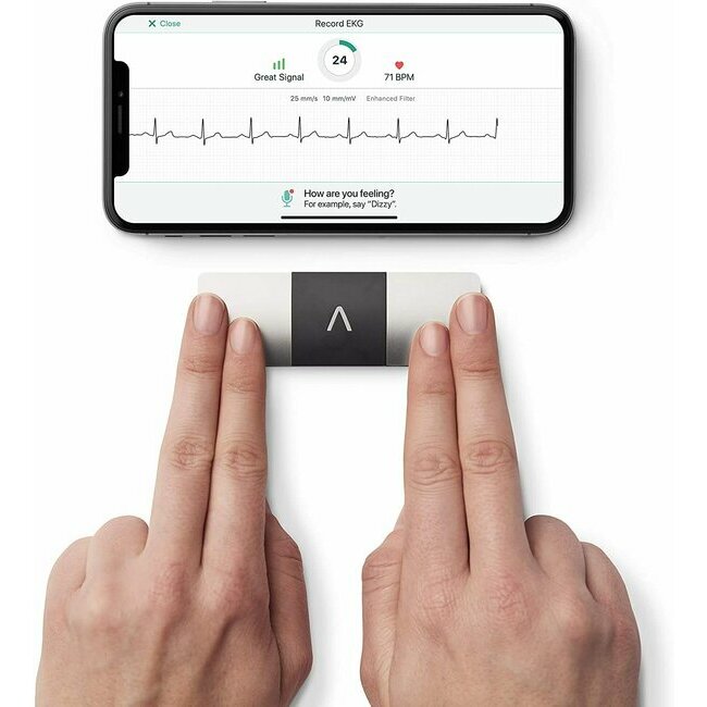 Alivecor Kardia Mobile 6L ECG inalámbrico de 6 derivaciones