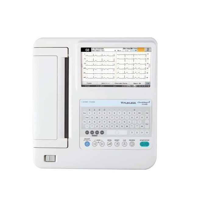 CardiMax Fukuda Denshi CardiMax4 FX-8400 ECG máquina