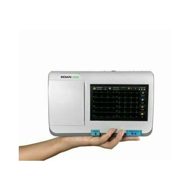 SE 301 Electrocardiógrafo ECG de 3 pistas Edan con interpretación