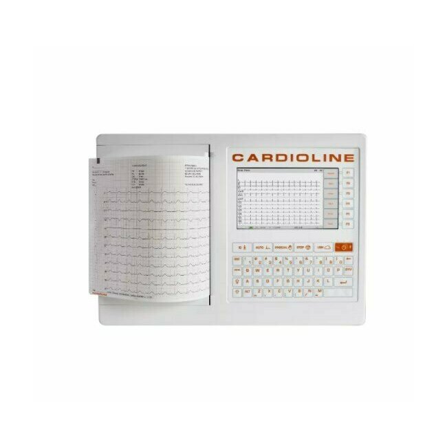 Aparato de ECG Cardioline 200S de 12 pistas