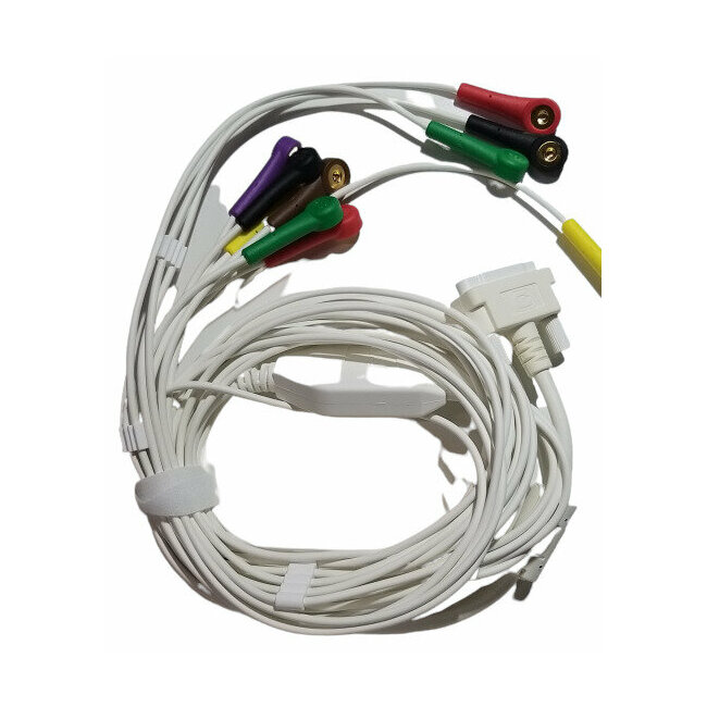 Cable de paciente de presión IEC de 10 núcleos ECG Cardioline