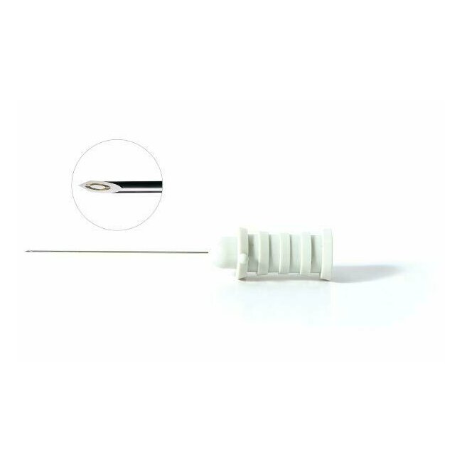 Electrodo de aguja concéntrica Ambu Neuroline - 25 mm x 0,30 mm (blanco)