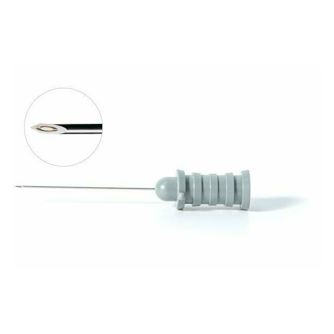 Electrodo de aguja concéntrica Ambu Neuroline - 25 mm x 0,45 mm (gris)