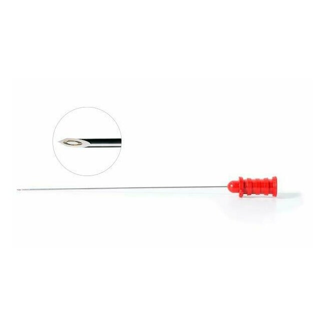 Electrodo de aguja concéntrica Ambu Neuroline - 75 mm x 0,65 mm (rojo)