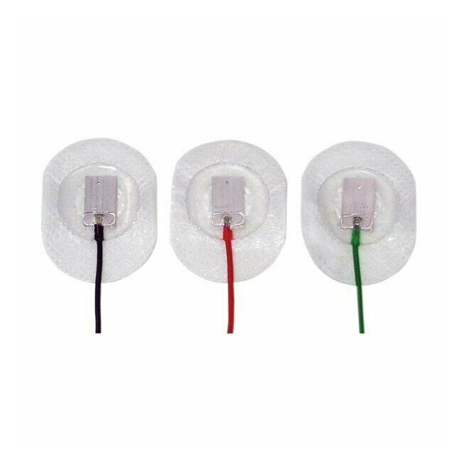 Electrodos de superficie precableados Ambu Neuroline 715 de 50 cm con conector M para exámenes neurofisiológicos
