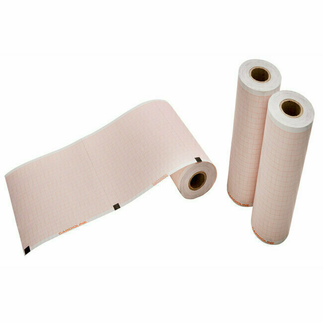 Papel de ECG Cardioline original de 200L (5 rollos)
