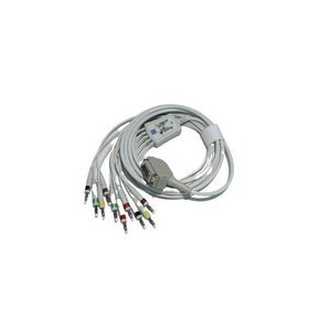 Cable banana de 10 canales para General Electric Hellige
