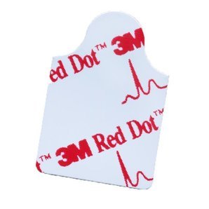Electrodos 3M Red Dot 2330 para ECG en Reposo (Bolsa de 100 electrodos)