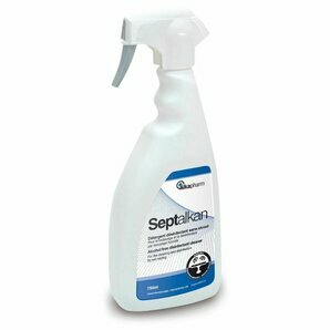Spray desinfectante Septalkan botella de 750 ml