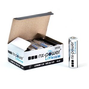 Baterías de Litio AA L91 Nx Power (Caja de 10)