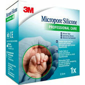 Cinta de silicona microporosa 3M