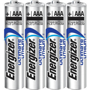 Pilas de litio Energizer LR3 AAA (paquete de 4 o 48)
