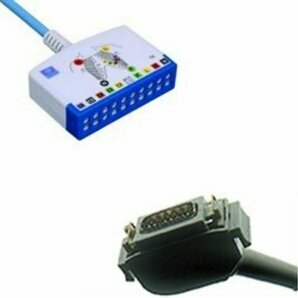 Cable tronco de 10 vías compatible con ECG Cardiolex Lexor 