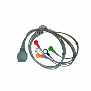 Cable de ECG de 5 derivaciones Holter ECG SE-2003 Edan