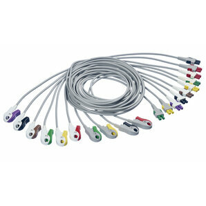 Cable de 10 hilos MultiLink para ECG General Electric - Terminacin de pinza