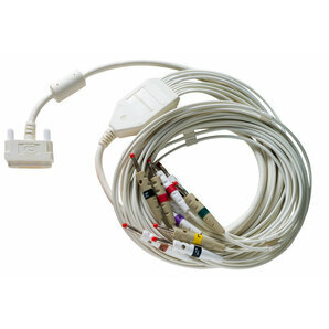 Cable de Paciente IEC 10 Hilos Conector Banana 4mm para Cardioline ECG