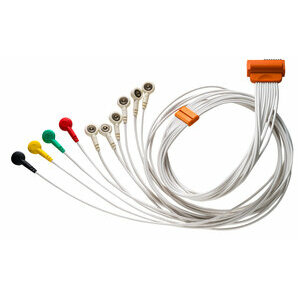Cable Paciente de 10 Núcleos Snap IEC para TouchECG HD+ Cardioline