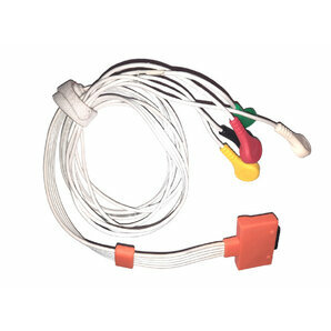 Cable de paciente original de 5 hilos para Holter ECG walk400h o ClickHolter NG Cardioline