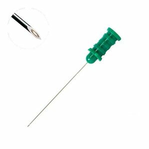 Electrodo de aguja concéntrica Ambu Neuroline - 38 mm x 0,45 mm (verde)