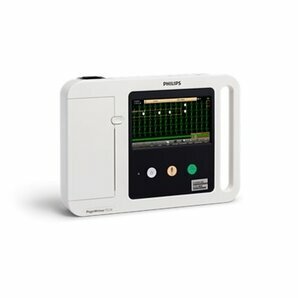Electrocardiógrafo ECG Philips PageWriter TC10 de 6 canales con pantalla táctil e impresora integrada