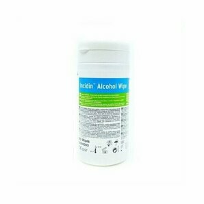 Toallitas desinfectantes con alcohol Ecolab Incidin (caja resellable y recargable)